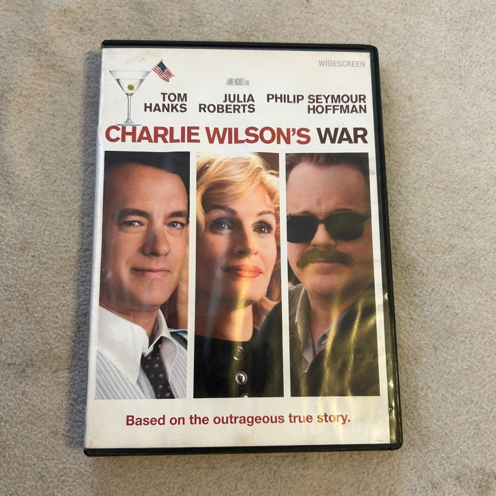 Charlie Wilson's War DVD 2008 Widescreen Tom Hanks Julia Roberts Philip Seymour